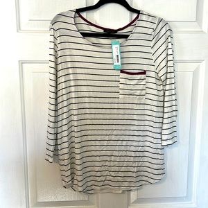 NWT 3/4 sleeve tshirt